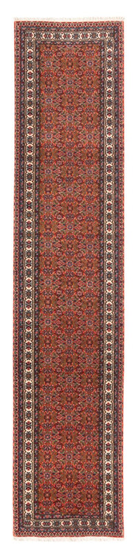 Runner Perser Rug - Tabriz - 330 x 70 cm - red