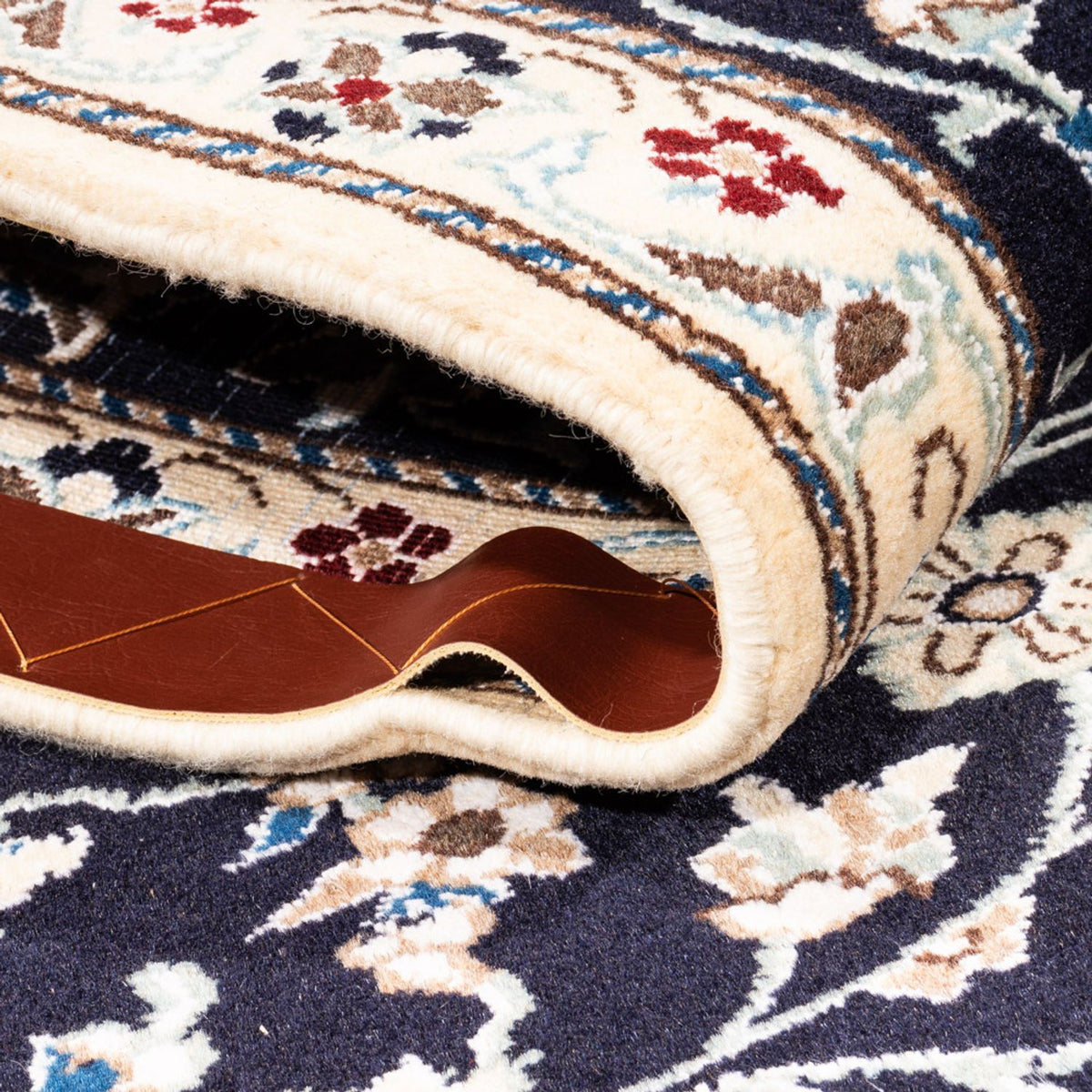 Runner Perser Rug - Nain - 281 x 72 cm - dark blue