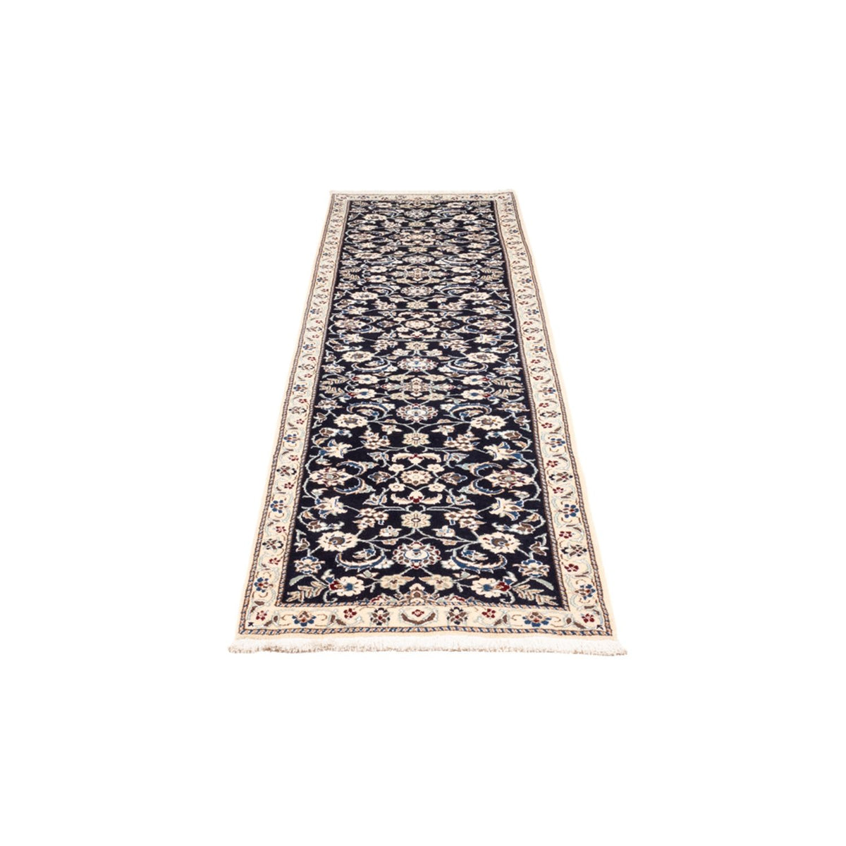 Runner Perser Rug - Nain - 281 x 72 cm - dark blue