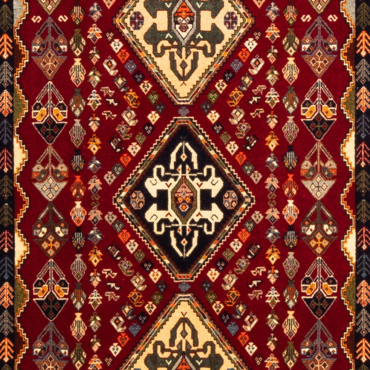 Runner Perser Rug - Nomadic - 308 x 82 cm - red