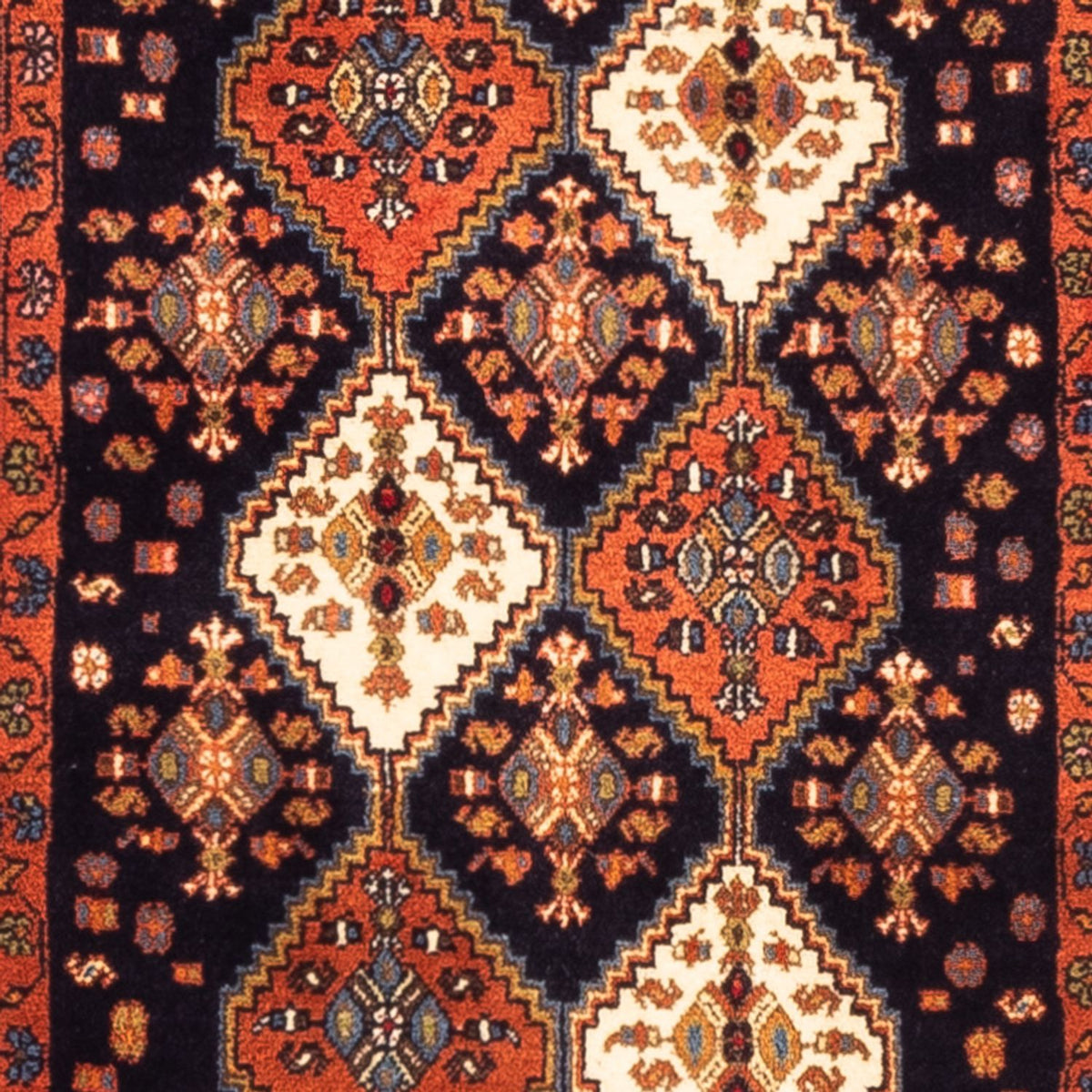 Runner Perser Rug - Nomadic - 232 x 80 cm - dark blue