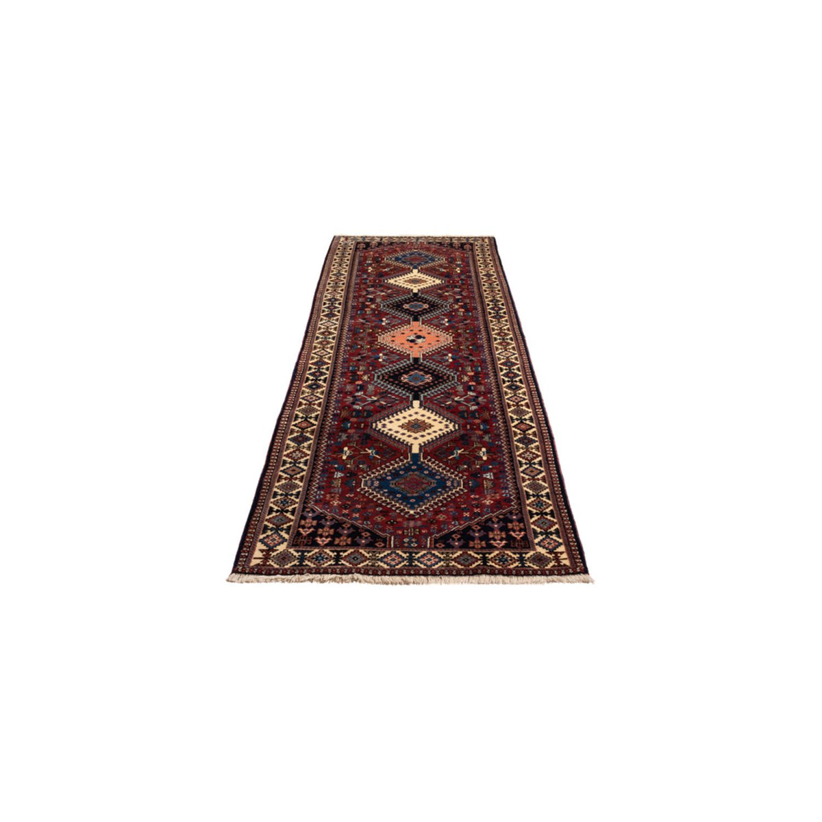 Runner Perser Rug - Nomadic - 294 x 87 cm - red