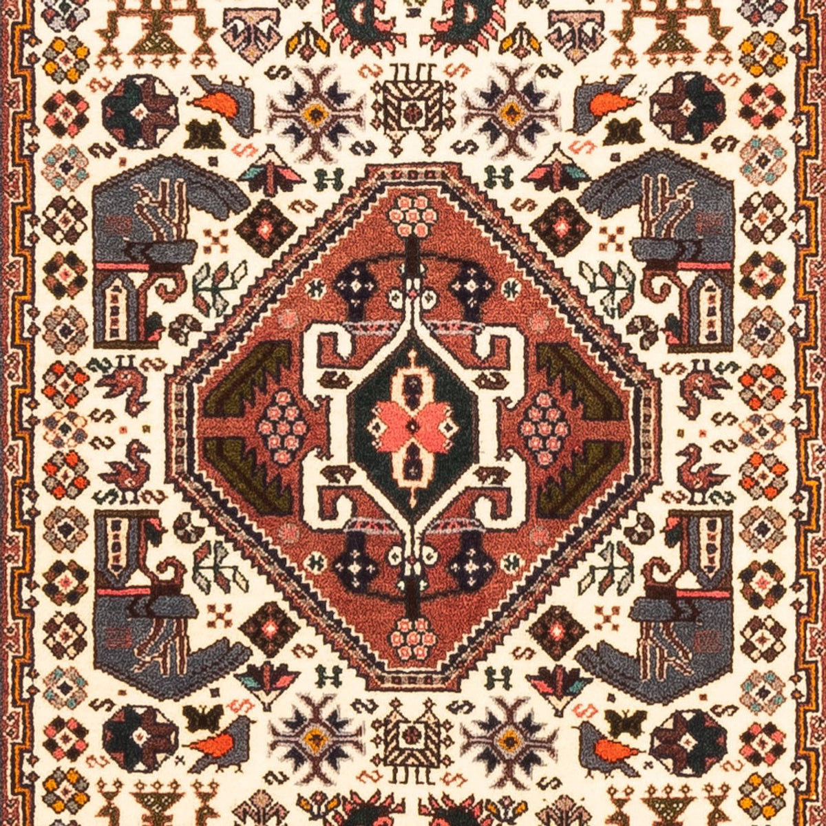 Runner Perser Rug - Nomadic - 253 x 80 cm - cream