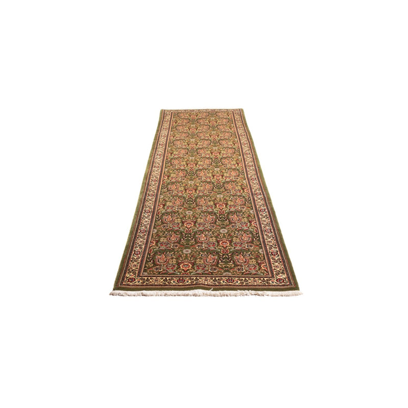 Runner Perser Rug - Ghom - 295 x 80 cm - green