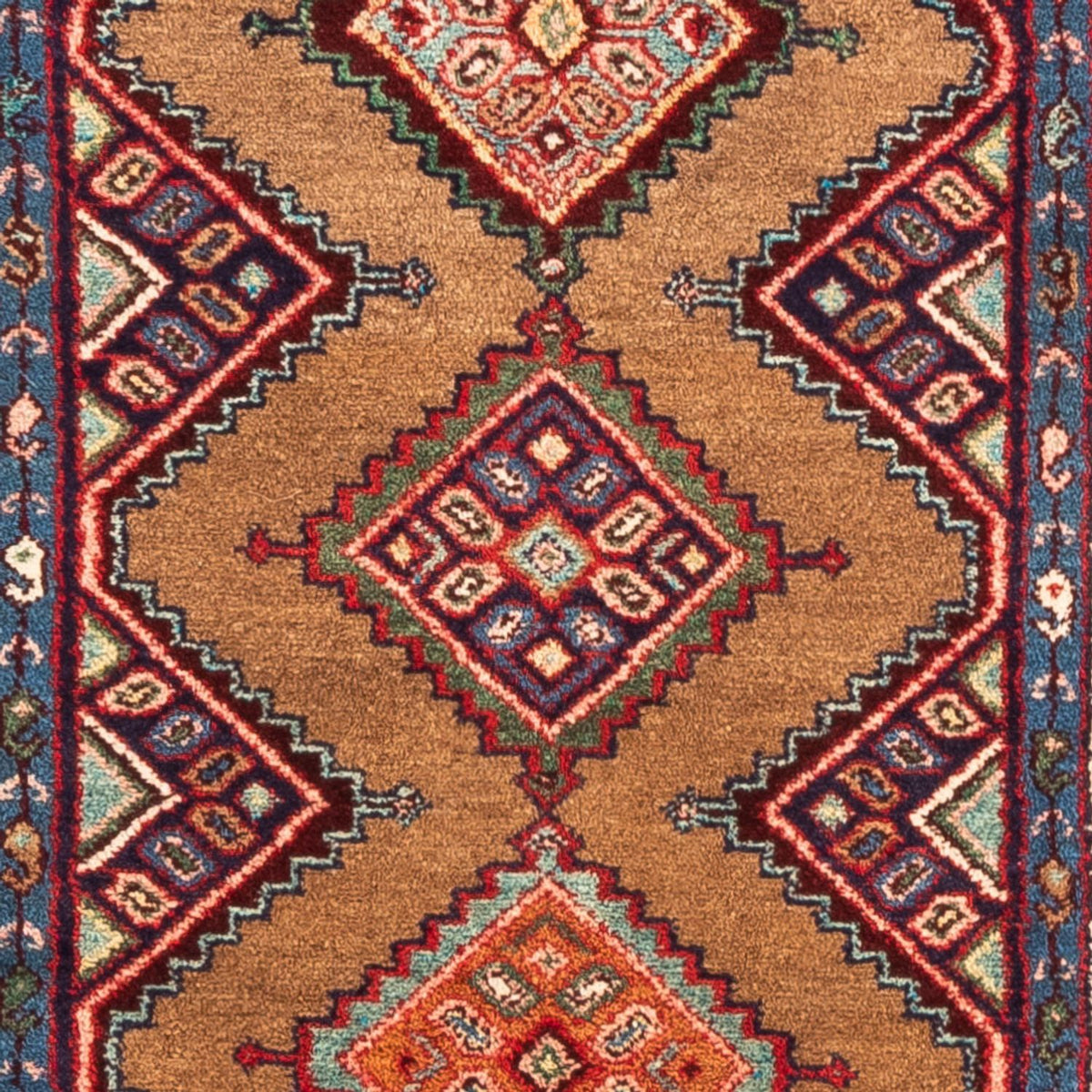 Runner Perser Rug - Nomadic - 298 x 86 cm - brown