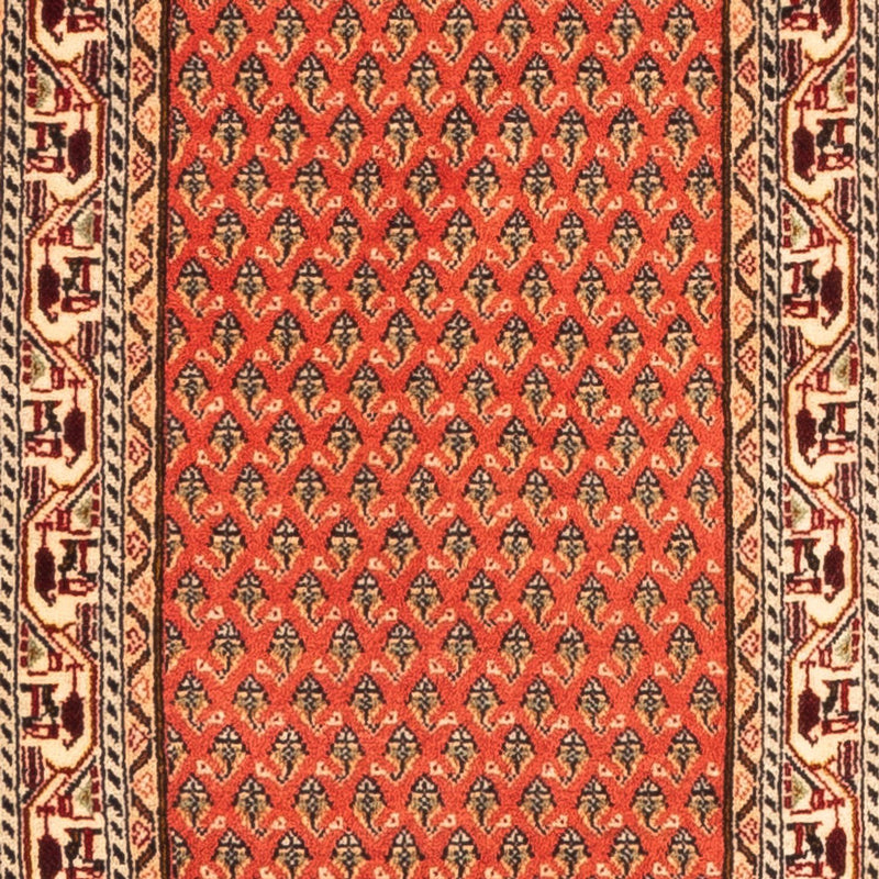 Runner Perser Rug - Mir - 348 x 63 cm - red