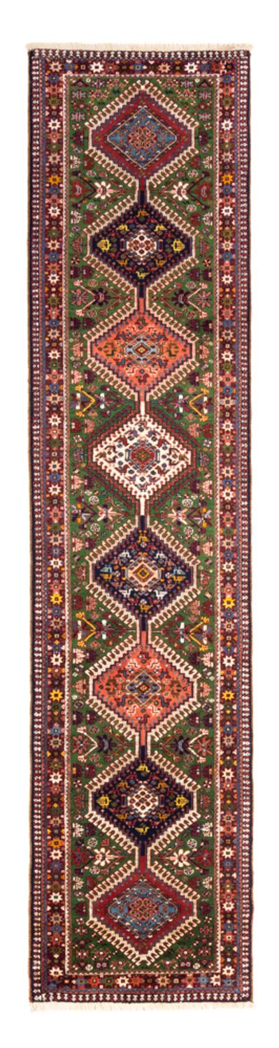 Runner Perser Rug - Nomadic - 283 x 74 cm - green