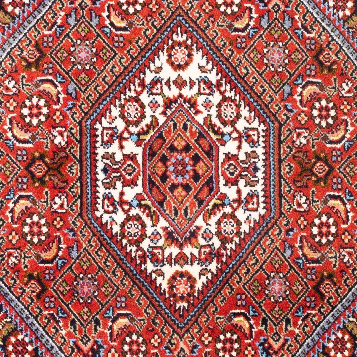 Perser Rug - Bidjar - 102 x 72 cm - red