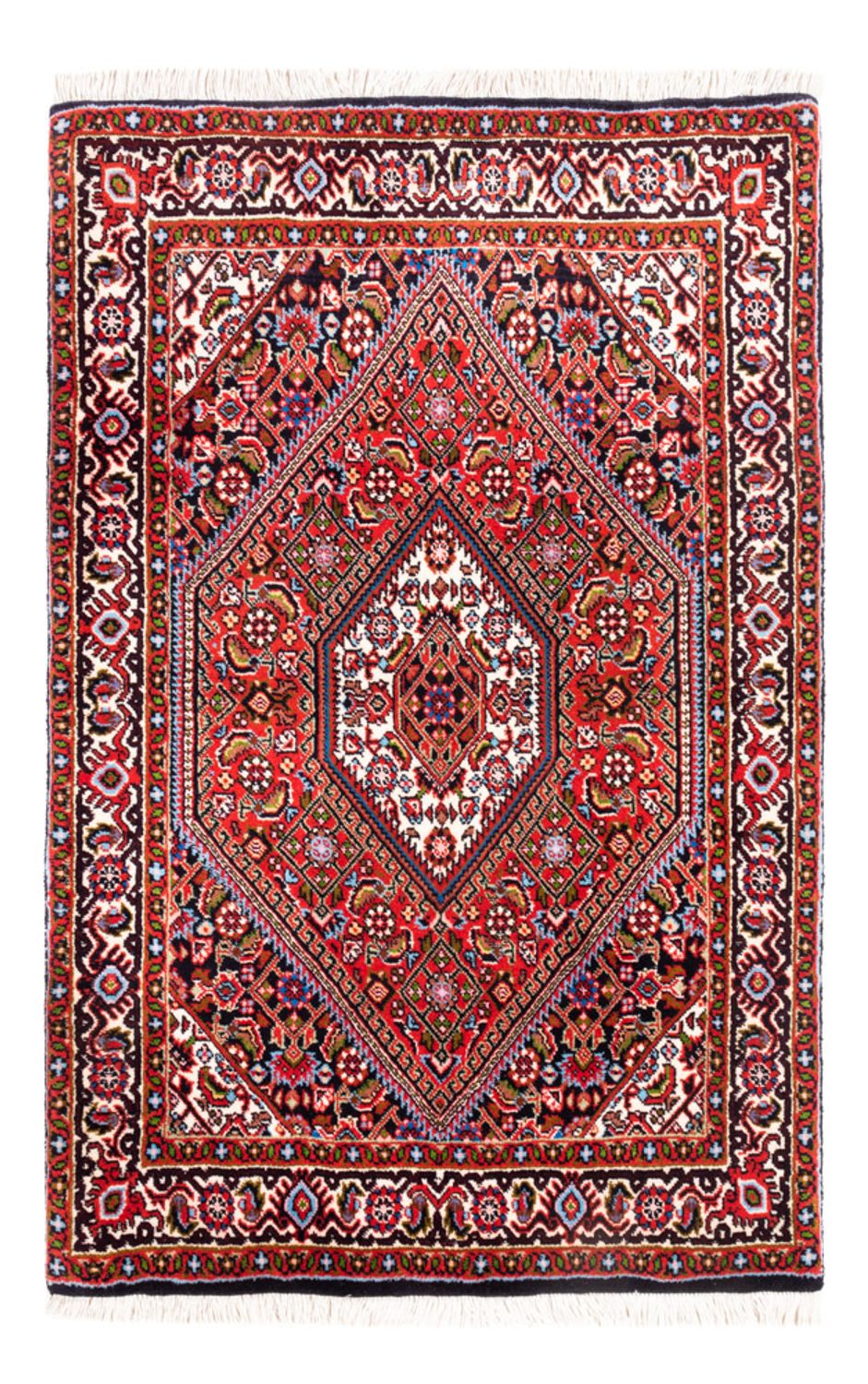 Perser Rug - Bidjar - 104 x 72 cm - red
