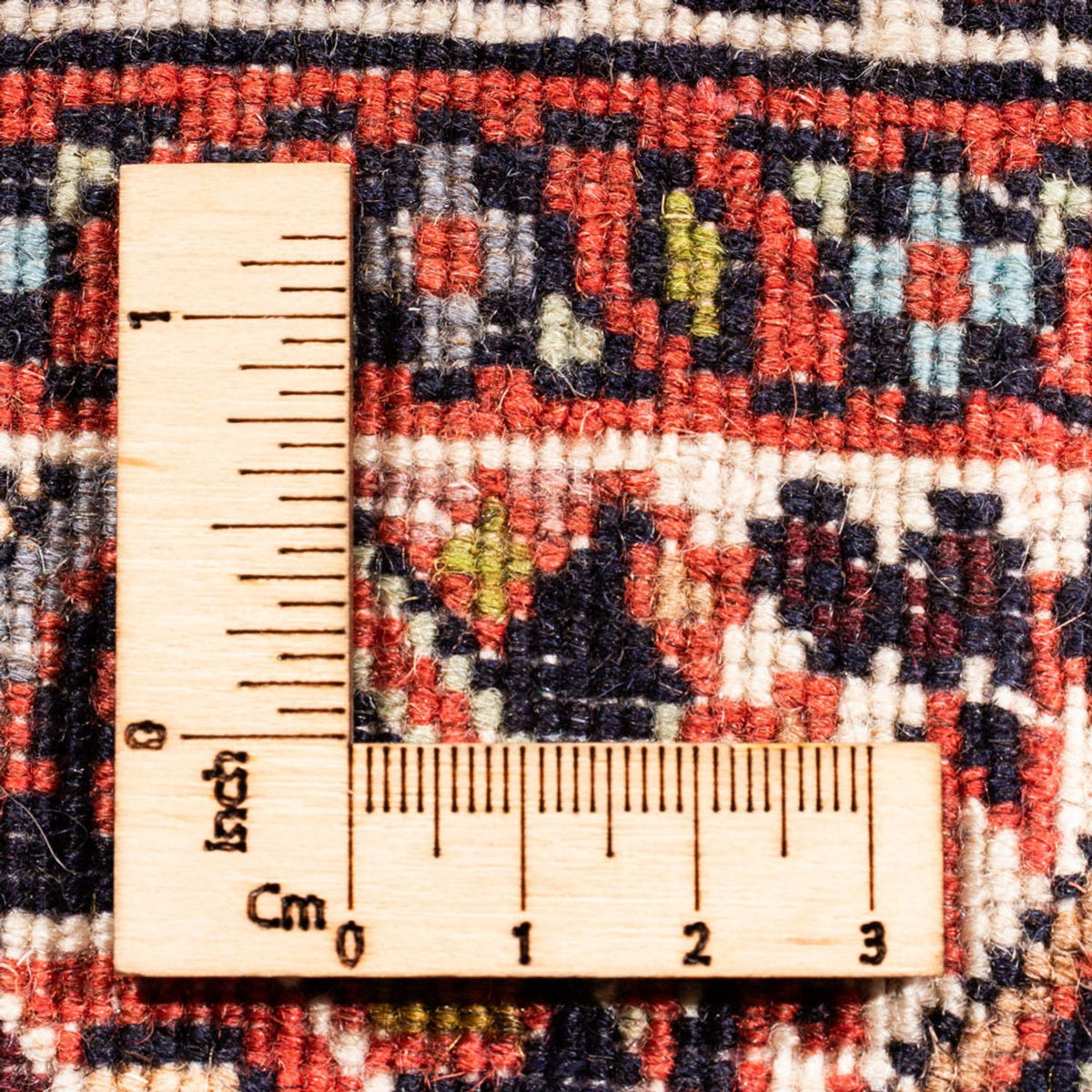 Perser Rug - Bidjar - 104 x 74 cm - red