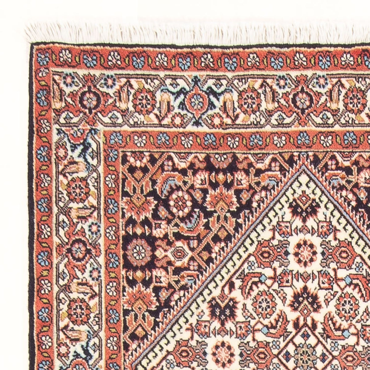 Bidjar - Bukan Rug 85x161cm - Persian Rugs - cream