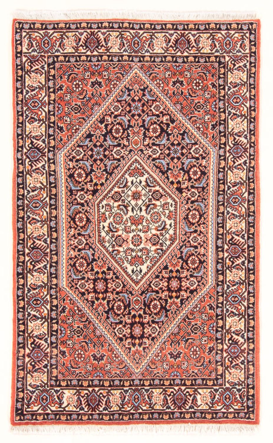 Perser Rug - Bidjar - 136 x 83 cm - dark blue