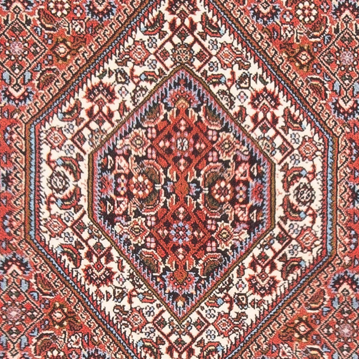 Perser Rug - Bidjar - 134 x 88 cm - red