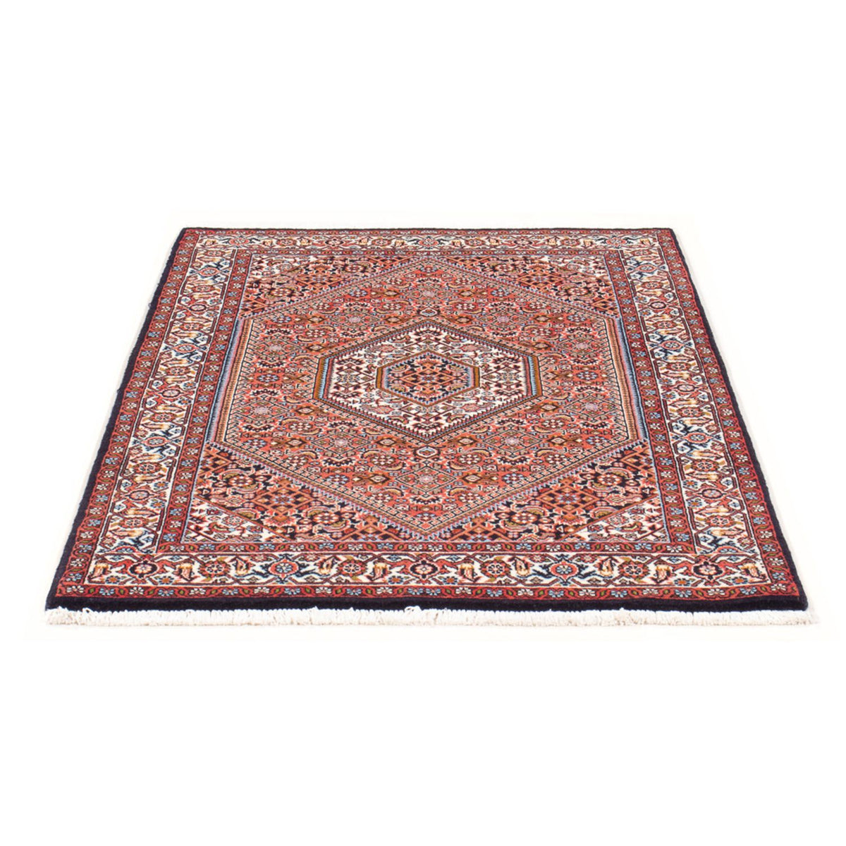 Perser Rug - Bidjar - 131 x 83 cm - red