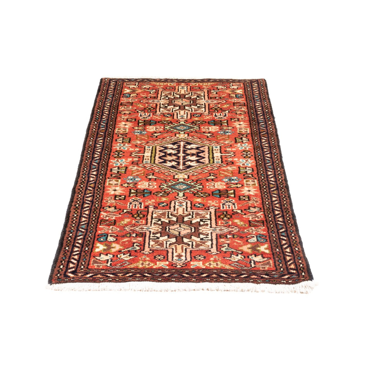 Perser Rug - Nomadic - 145 x 66 cm - red