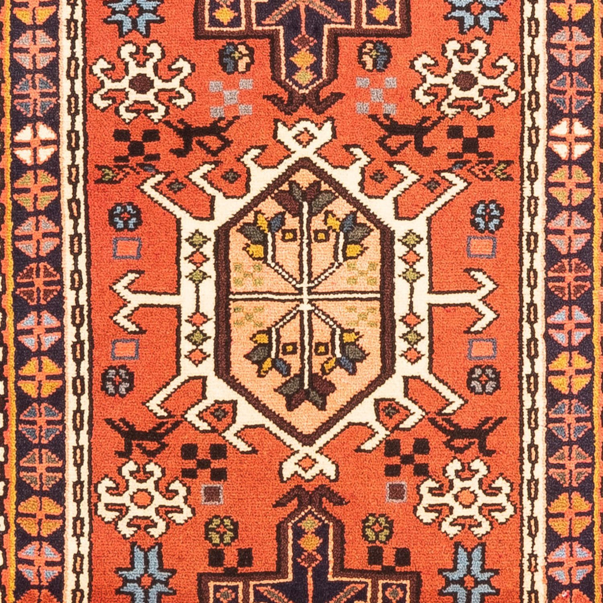 Runner Perser Rug - Nomadic - 296 x 70 cm - red