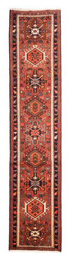 Qaraja Rug 70x287cm - Persian Rugs - Runner / Red / 70 x 287 cm Runner