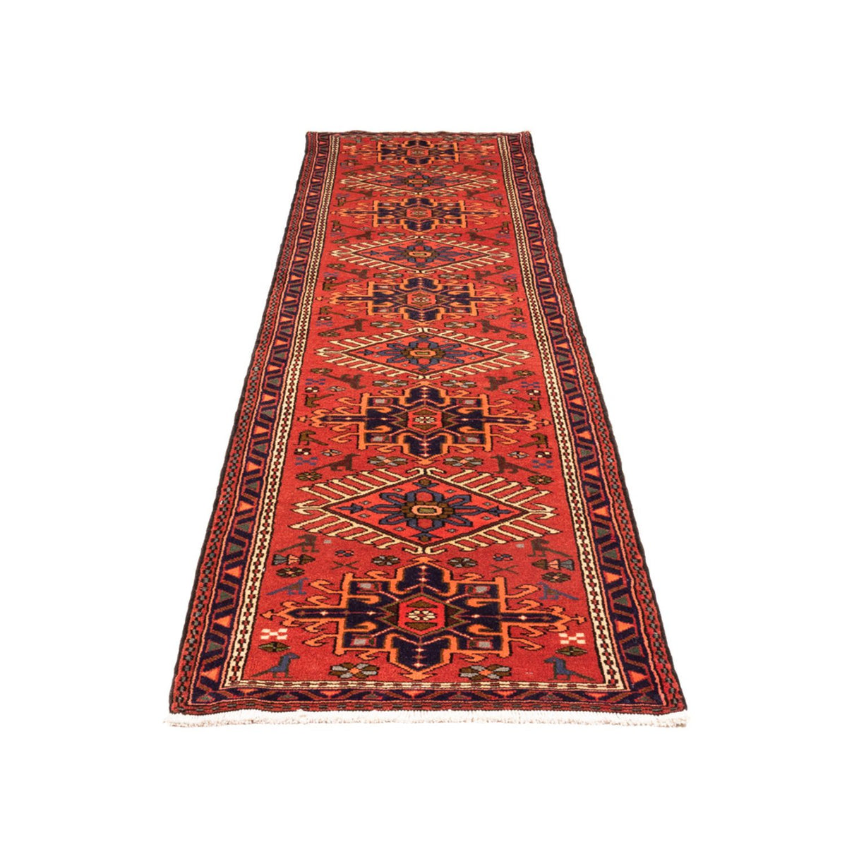 Runner Perser Rug - Nomadic - 294 x 70 cm - red