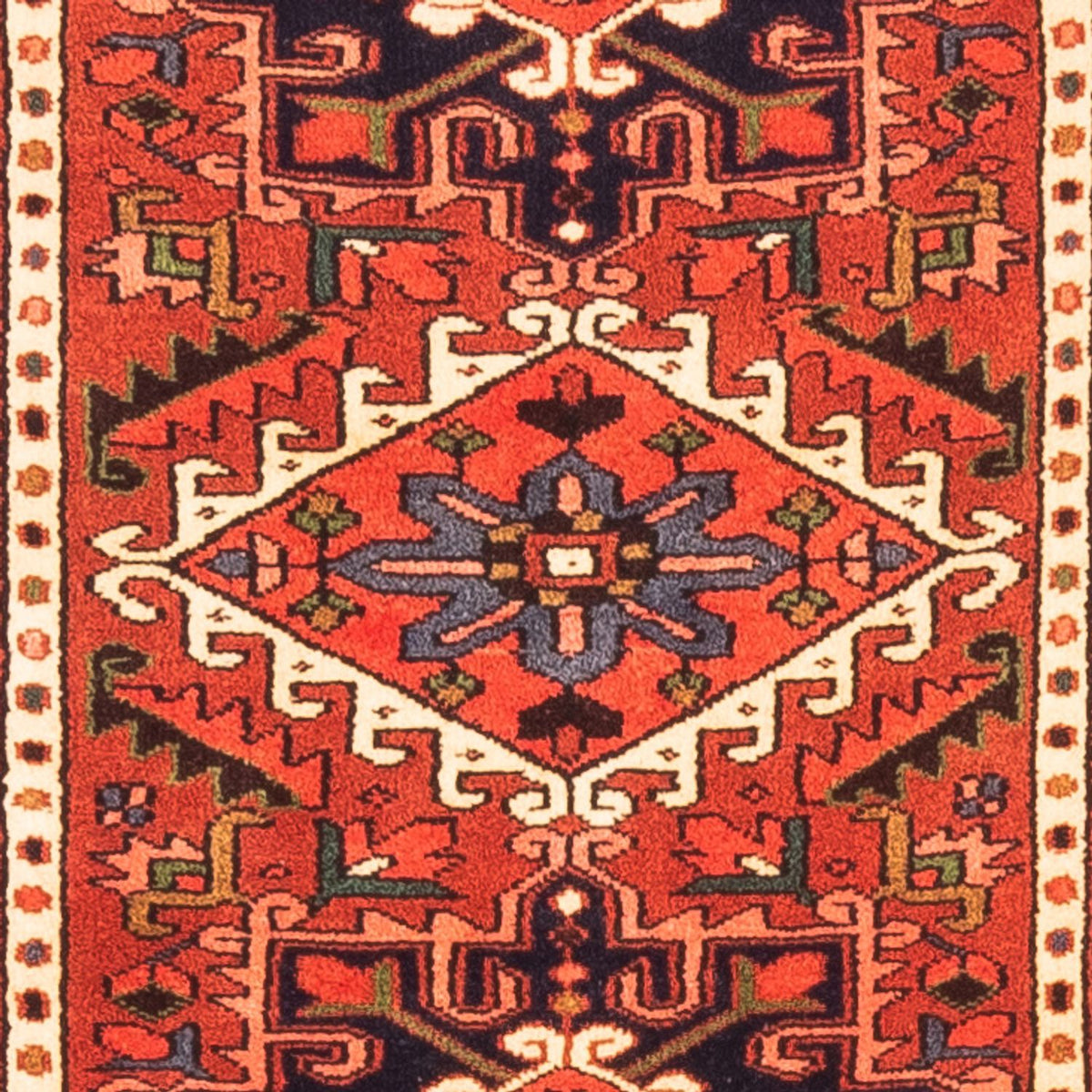 Runner Perser Rug - Nomadic - 202 x 70 cm - red