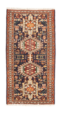 Perser Rug - Nomadic - 138 x 73 cm - red