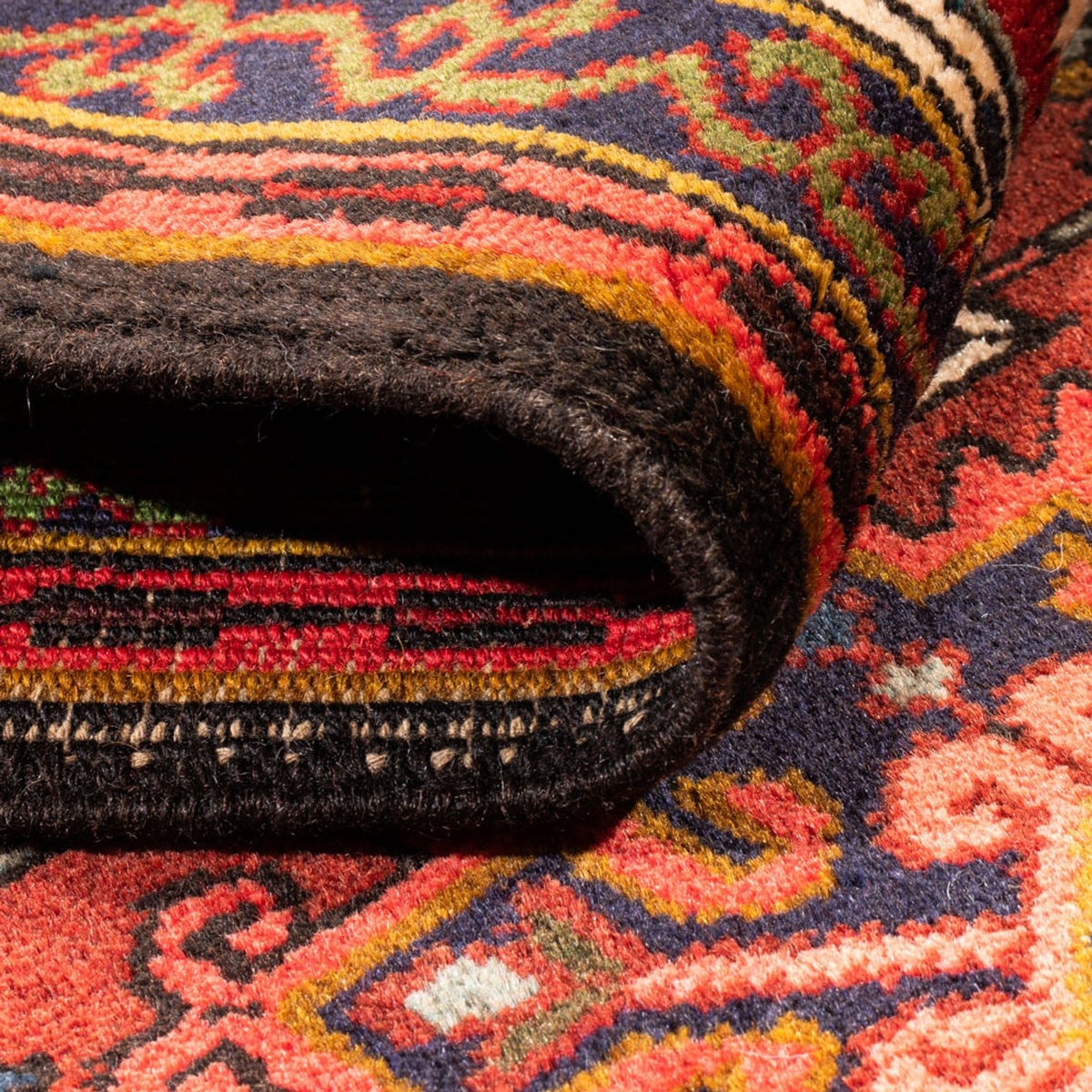 Runner Perser Rug - Nomadic - 206 x 64 cm - red