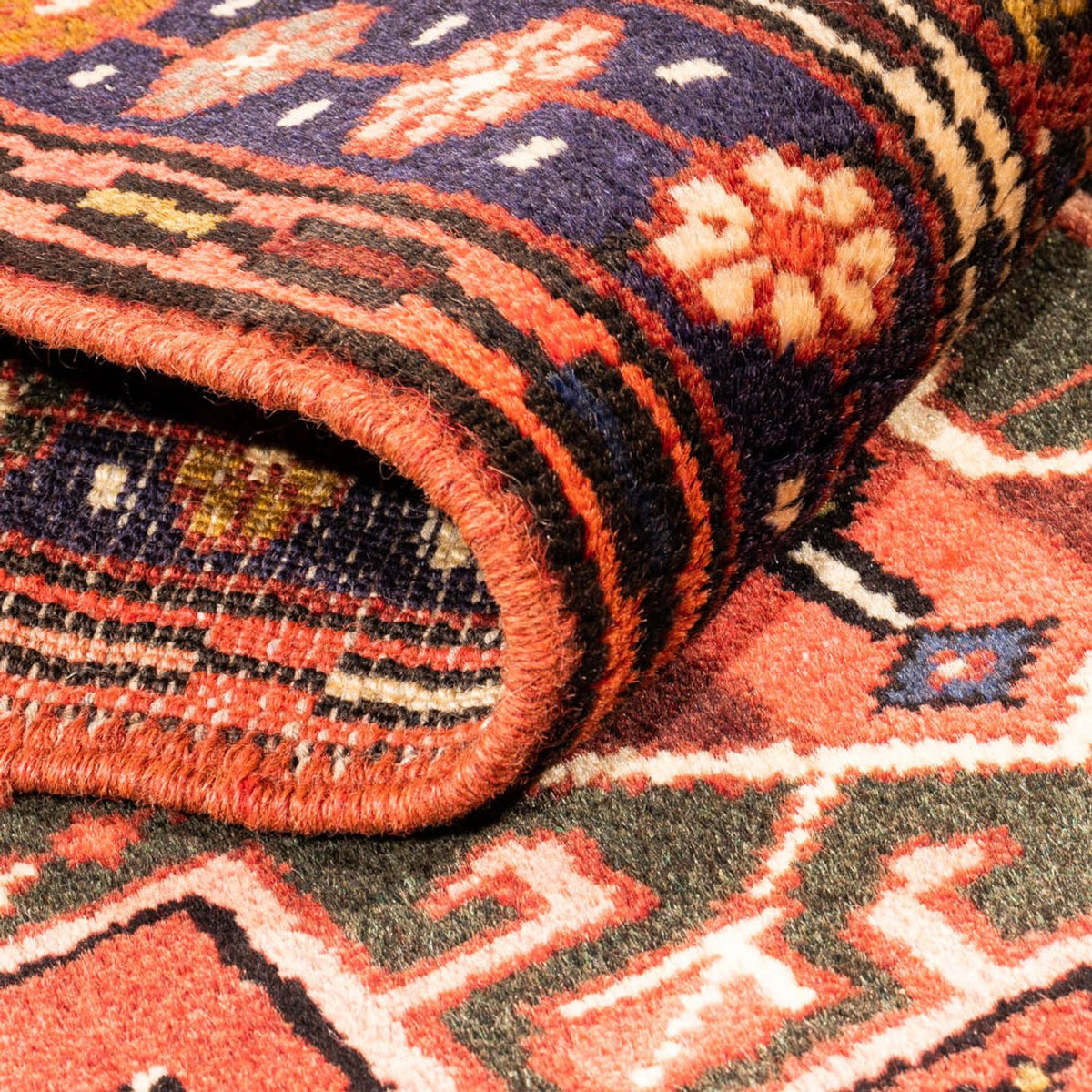 Runner Perser Rug - Nomadic - 215 x 64 cm - red