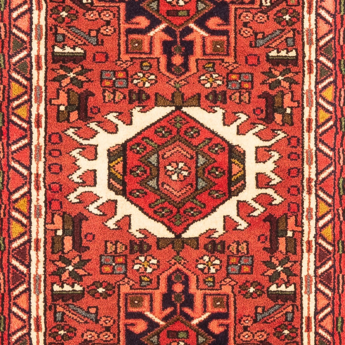Runner Perser Rug - Nomadic - 217 x 66 cm - red