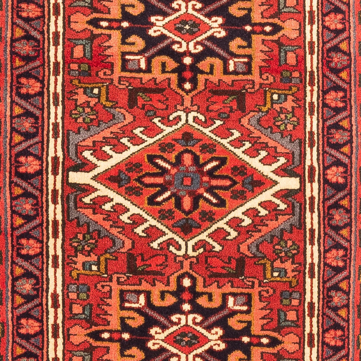 Runner Perser Rug - Nomadic - 202 x 62 cm - red