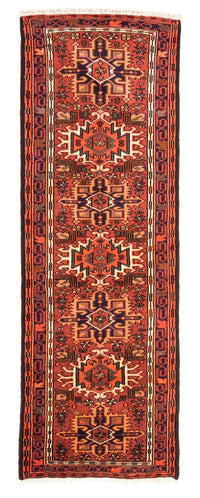 Runner Perser Rug - Nomadic - 194 x 67 cm - red