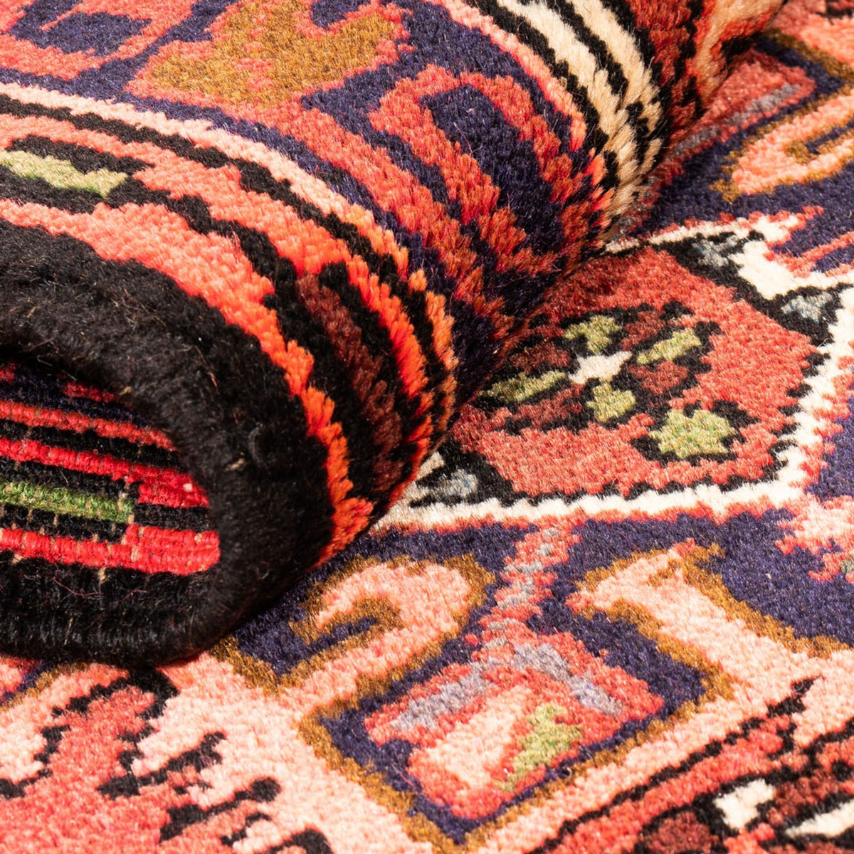 Runner Perser Rug - Nomadic - 194 x 67 cm - red