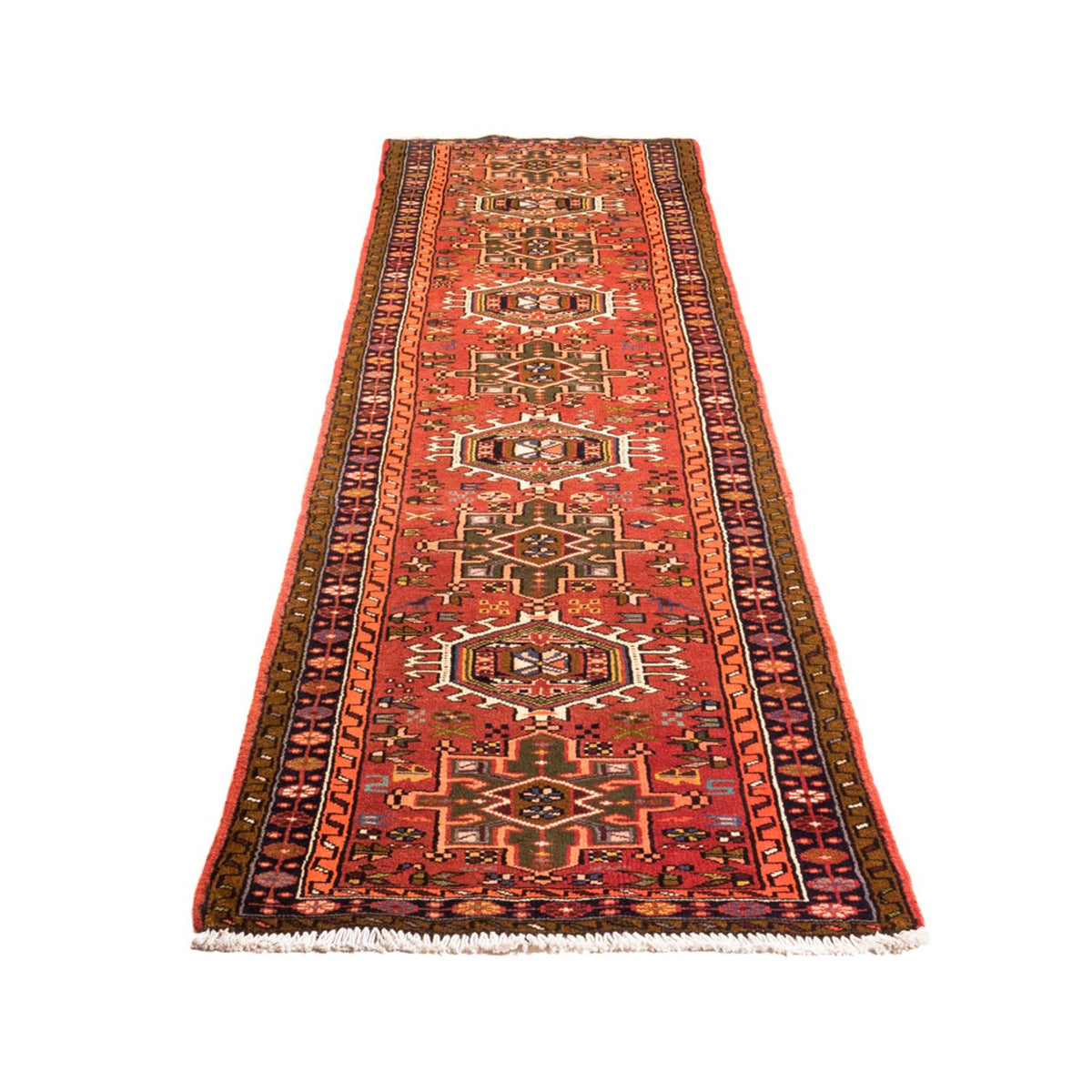Runner Perser Rug - Nomadic - 292 x 66 cm - red