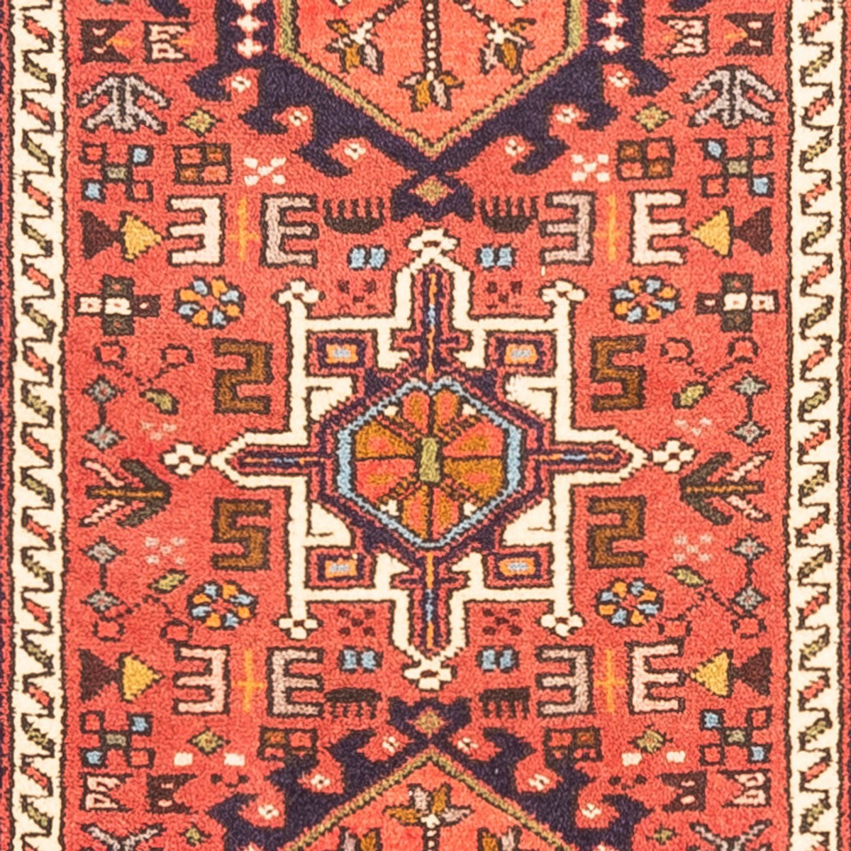 Runner Perser Rug - Nomadic - 285 x 72 cm - red
