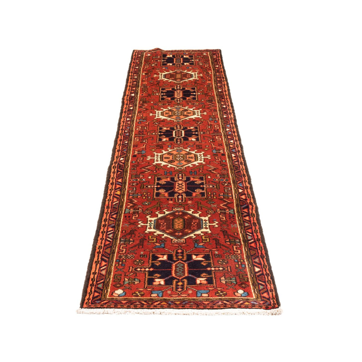 Runner Perser Rug - Nomadic - 278 x 68 cm - red