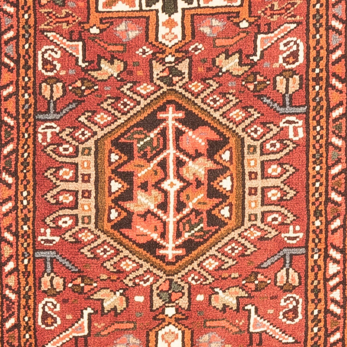 Runner Perser Rug - Nomadic - 280 x 61 cm - red