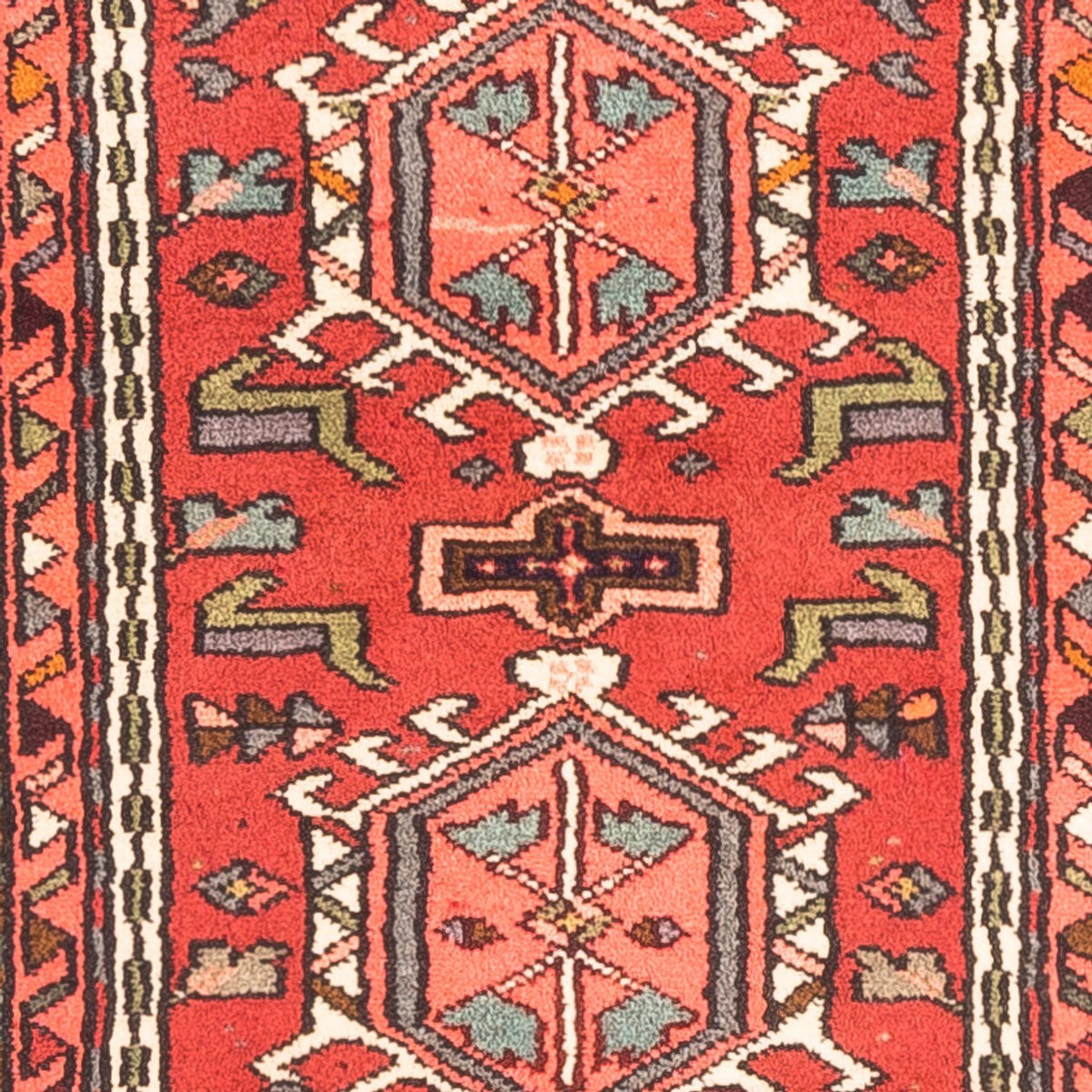Runner Perser Rug - Nomadic - 267 x 70 cm - red