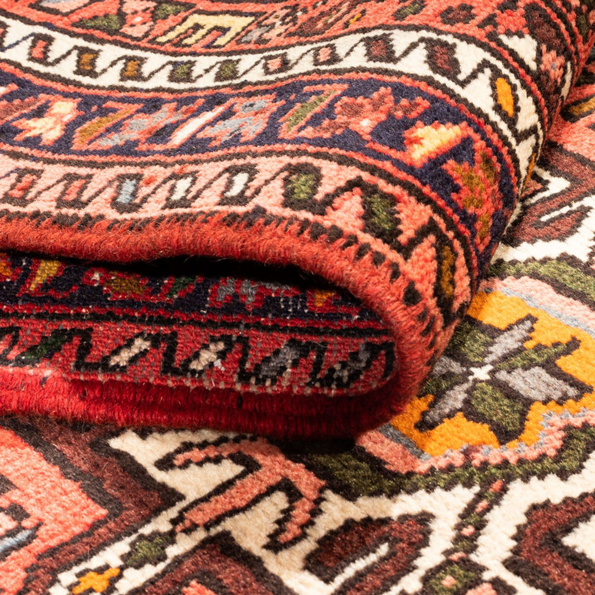 Runner Perser Rug - Nomadic - 394 x 73 cm - red