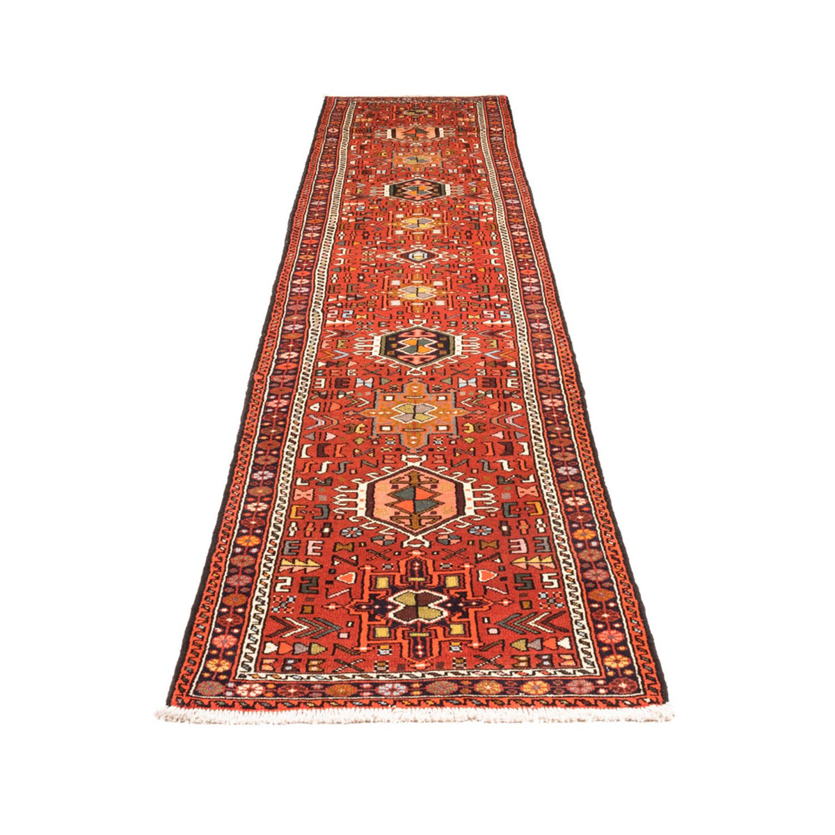 Runner Perser Rug - Nomadic - 374 x 76 cm - red