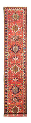 Runner Perser Rug - Nomadic - 390 x 70 cm - red
