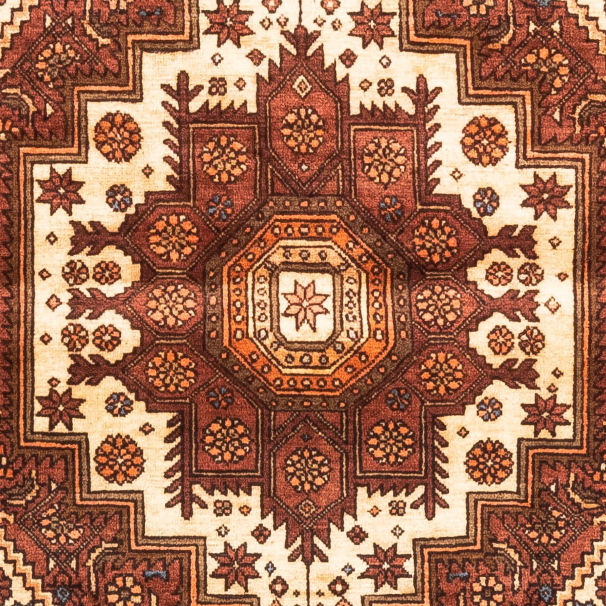 Perser Rug - Keshan - 148 x 100 cm - dark beige