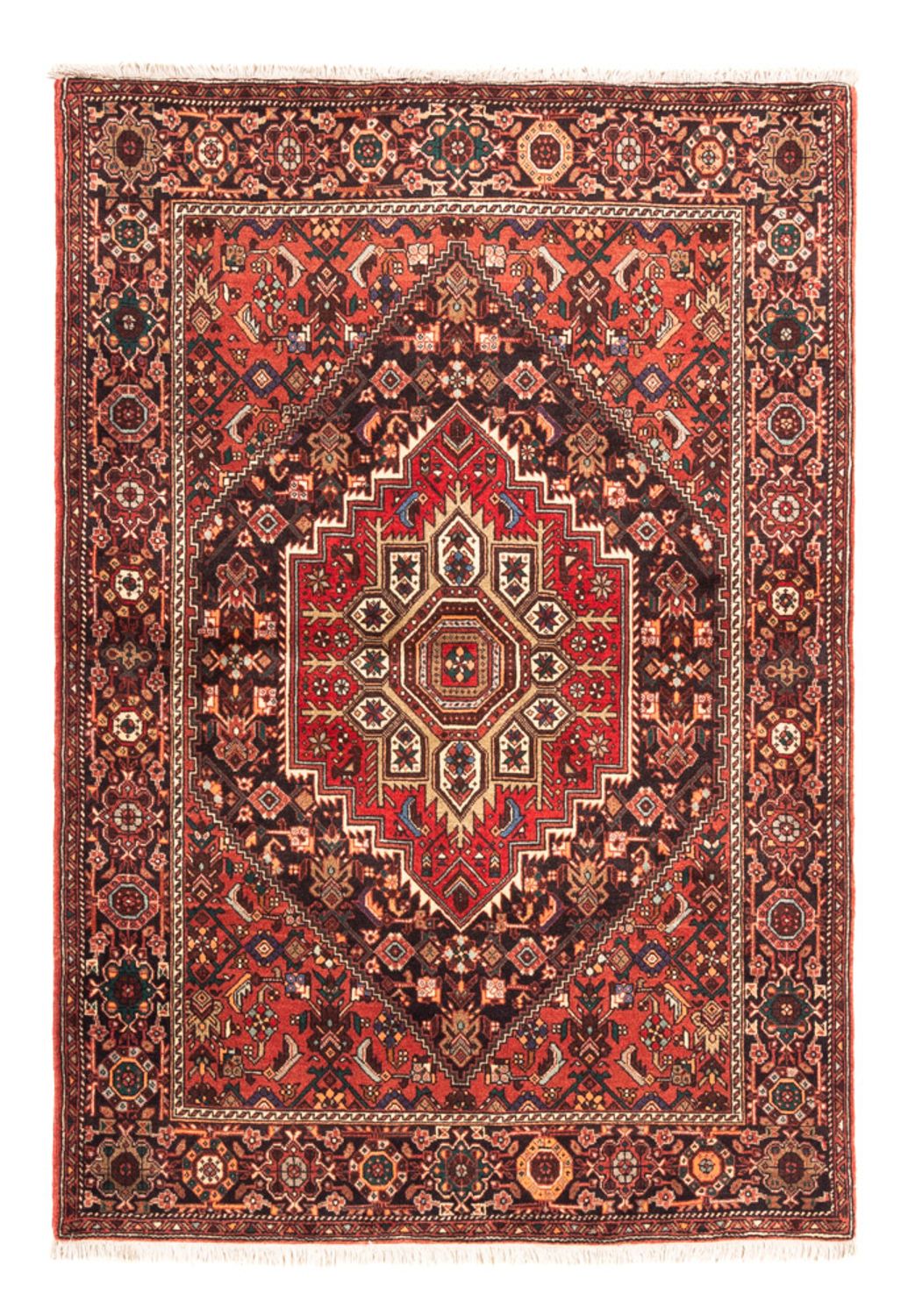 Perser Rug - Nomadic - 140 x 102 cm - dark blue