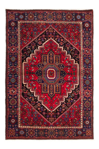 Perser Rug - Nomadic - 145 x 101 cm - red
