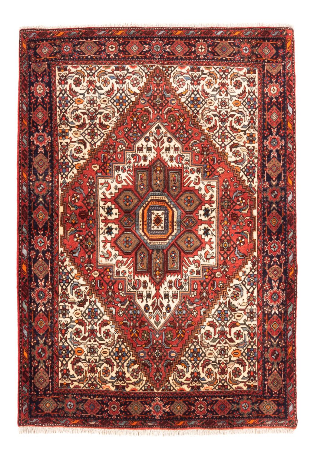 Perser Rug - Nomadic - 145 x 103 cm - cream