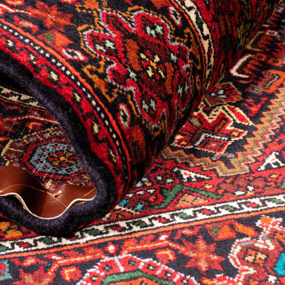 Perser Rug - Nomadic - 157 x 100 cm - red