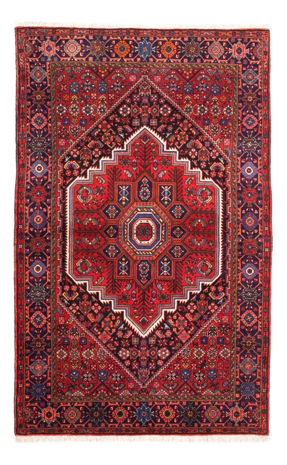 Perser Rug - Nomadic - 155 x 110 cm - red