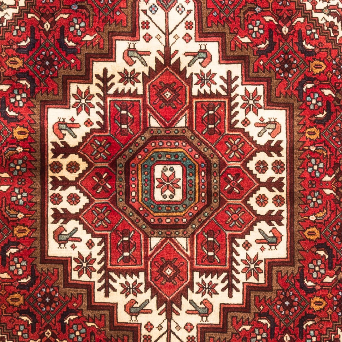 Perser Rug - Nomadic - 152 x 102 cm - red
