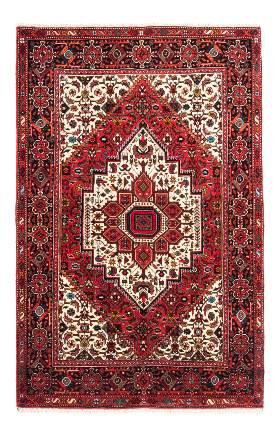 Perser Rug - Nomadic - 158 x 109 cm - red