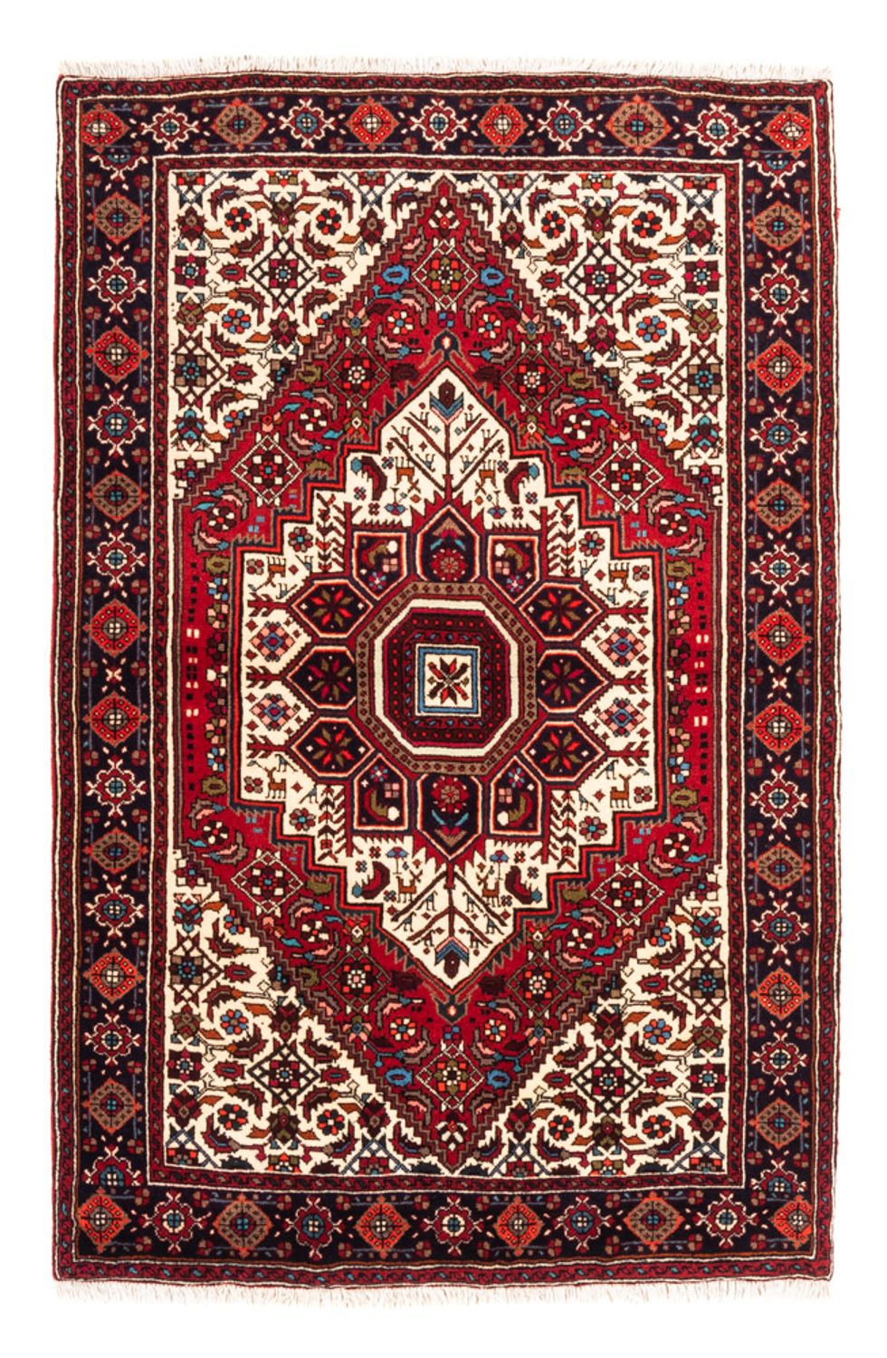 Perser Rug - Nomadic - 156 x 107 cm - red