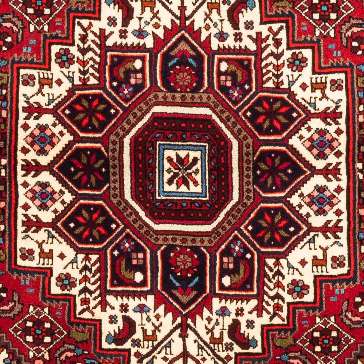 Perser Rug - Nomadic - 156 x 107 cm - red