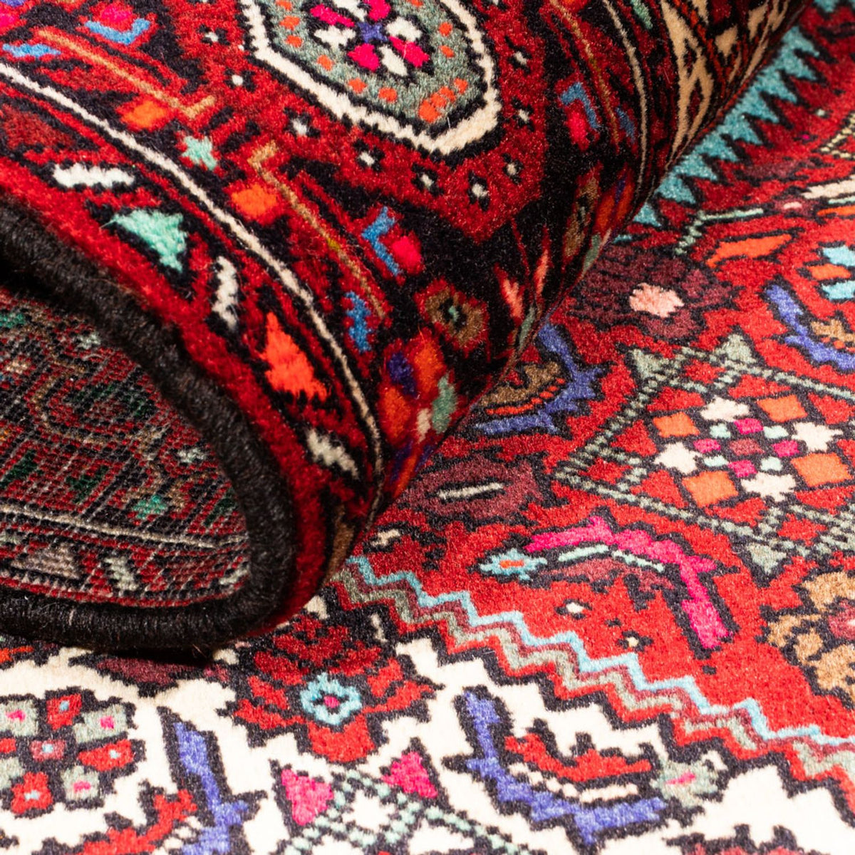 Perser Rug - Nomadic - 165 x 106 cm - red