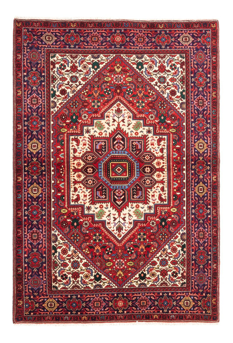 Perser Rug - Nomadic - 144 x 110 cm - red